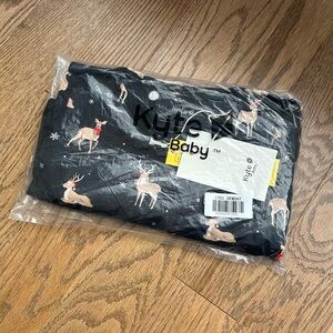 Kyte Baby long sleeve pajamas, 6T Midnight Deer, NIB